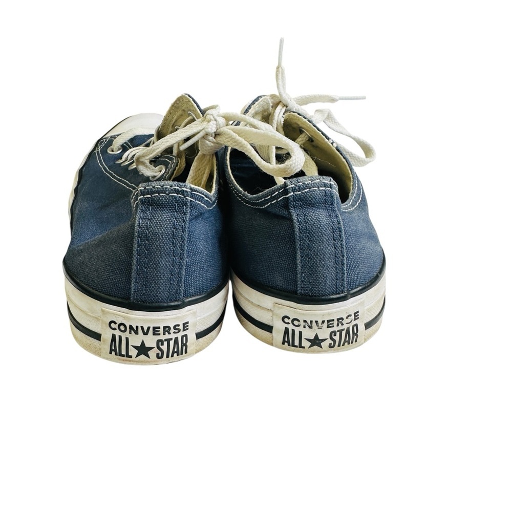 Converse Chuck Taylor All Star Low Top Navy Sneakers Men’s 8 / Women’s 10 - Picture 3 of 9